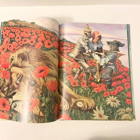 Vintage 1991 Wizard of Oz Jellybean Press Book by L Frank Baum - Picture 14 of 16